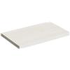 SAVINIDUE Mensolone Giotto per Lavabo d'Appoggio Rovere Ghiaccio L.80 x P.46 x H.3,8 cm L.80 x P.46 x H.3,8 cm