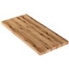 SAVINIDUE Mensolone Linea per Lavabo d'Appoggio Rovere Naturale L.60 x P.46 x H.3,8 cm L.60 x P.46 x H.3,8 cm