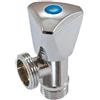 RTM Rubinetto Lavatrice in Ottone Cromato 1/2x3/4 1/2"x3/4"