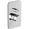 TEOREMA Miscelatore Doccia Incasso con Deviatore Push Amaz-E Cromo - 2 Vie Cromo - 2 vie