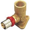 TIEMME Gomito Femmina Flangiato a Pressare per Tubo Multistrato Tiemme 16 x 1/2 - H.52 mm 16 x 1/2" - H.52 mm