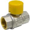 TIEMME Valvola a Sfera Gas F/F con Leva Piombabile e Cappuccio Giallo Tiemme 2 DN50 - PN30 2" DN50 - PN30