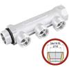 TIEMME Collettore Lineare Componibile Maschio/Femmina Tiemme 3/4 - 24x19 Fil. 16 - 2 Vie 3/4" - 24x19 Fil. 16 - 2 Vie