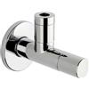 ZAGI Rubinetto Filtro Tondo Sottolavabo Serie Arredo 1/2x 10 + Rosetta 1/2"x 10 + Rosetta