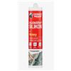 Den Braven Silicone per vetrai (ALCOXY) - 280 ml, trasparente