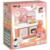 Smoby - Cucina Baby Nurse per bambole con forno, piano cottura e 6 accessori - Dai 18 mesi