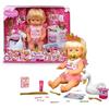 Nenuco - Princess, bambola 42 cm, con i capelli biondi e una corona da principessa, con 11 funzioni e 10 accessori, per bambine/i dai 3 anni, Famosa, (NFN61000)