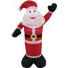 Babbo Natale Gonfiabile Per Esterni, Facile Da Montare, Decorazione Per Esterni