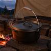 Forno Olandese in Ghisa Resistente e Durevole Utensile da Cucina Pre-Stagionato
