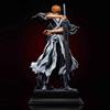 Figurina Bleach Ichigo Kurosaki PVC 35 cm Con Basetta Statut Collezione Anime