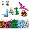 LEGO Classic Creative Dinosaurs Set, Building Toys for Kids, Assorted Bricks for