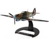 Modellino di Aereo da Caccia Diecast Modello Statico di Aereo Militare