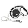 Flexi - Roll Cord New Comfort Band - 5 Metri a 25 kg - Nero - 1 Pezzo