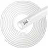 QWORK® Tubo per Acquario,Tubo in Silicone da 3 Metri, Diametro Interno 4 mm, Diametro Esterno 6 mm, Tubo in plastica, per Il trasferimento di Acqua, Olio e Aria