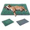 BVAGSS Cuscino per Cane Reversibile, Ultra Morbido Materassino Lavabile, Ortopedico Letto per cani Cuscino Cane Memory Foam Suave y Cálido XH079 (106x71x4cm,Green)