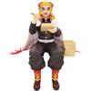 FuRyu Fermaspaghetti in PVC di Demon Slayer: Kimetsu no Yaiba, statua di Rengoku Kyojuro, 14 cm