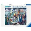 Ravensburger Puzzle per adulti, 2000 pezzi - I guardiani dei draghi