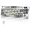 VGN GAMEPOWER Tastiera meccanica da gaming VGN GAMEPOWER x Attack Shark K86, wireless, 75% TKL, con tecnologia 2.4G Wireless/Bluetooth/USB-C, tasti RGB, design a incasso, layout QWERTY, display a colori, rotella di controllo, switch lineari …