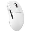 MAMBASNAKE Mouse da gaming MAMBASNAKE x Attack Shark R6 Superlight, sensore PixArt PAW3950MAX, 8K wireless/Bluetooth/2.4G, 42000 DPI, compatibile con Win11/Xbox/PS/Mac - Bianco - A-White