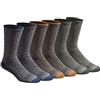 Dickies Men's Multi-pack Dri-tech Moisture Control Crew Socks Calzini casual Uomo (Pacco da 6)