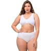 ULLA POPKEN Bustier, Chiusura Frontale 689668 Reggiseno Donna
