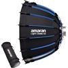 Aputure Amaran Light Dome Bowens Mount Modifier, design a sgancio rapido con griglia, due divisioni e borsa per il trasporto, compatibile con luci Amaran COB e altri apparecchi Bowens Mount (Light Dome 60)