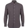BARBA Napoli - Camicia a quadri - Blu navy