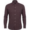 BARBA Napoli - Camicia a quadri - Marrone
