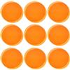 DIYEAH 20 Pezzi Filtro Gel Arancione Rotondo per Lampada Led, Pet, 2,8 | Luce Calda Soffusa, Blocco Abbagliamento, Installazione Facile, per Lettura e Teatri, Forma Circolare