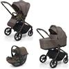 Trio Foppapedretti Snap Brownie Borsa Zaino Inclusa
