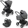 Trio Foppapedretti Snap Titanium Borsa Zaino Inclusa