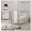 Azzurra Design Lettino Evolutivo Glam Lux Uno X 9 Con Cromoterapia - Tessile Glam Luce : Colore - salvia