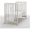 Azzurra Design Lettino Evolutivo Glam Stelle Uno X 9 Vari Colori con Tessile Glam Luce : Colore - Avana