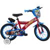 F.LLI SCHIANO Bicicletta 14" Con Trombetta Speed Blu
