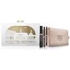 L'Oreal Paris L'Oréal Paris Beauty Regalo Make Up con Mascara Telescopic Classico Nero, Eyeliner Infaillible Precision Felt Black e Matita Occhi Infaillible Grip Liner Black, Con Beauty Champagne in Velluto