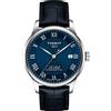 Tissot Le Locle Automatic Powermatic 80 / orologio uomo / quadrante blu / cassa acciaio / cinturino pelle blu - T006.407.16.043.00