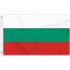 Petite Pine 3 × 5 FT Bandiera Bulgaria, Grande 90 × 150 CM 150D Bulgaro Outdoor Banner, Decorazione Giardino Con Ottone Gromment
