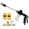 Generic Idropulitrice ad acqua Ugello regolabile Antiscivolo Portatile | Compatta con Getto Potente per Pulizia di Auto, Vetri, Giardino, Terrazzo e Dettaglio