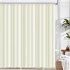 Leseed beige Tenda Doccia Antimuffa 220x200 cm con Anelli
