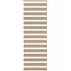 vidaXL Tenda a Rullo Zebra Larghezza Tessuto 80,9 cm Poliestere