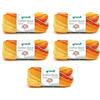 Gründl Lana Cotton Quick Batik 1 x 100g - Azzurro-Verde-Mais-Arancio