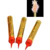 Sfiziosità Party Candeline MAGIC FLAMBE 3 Candele Magiche effetto fontana 10CM Dorate