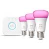 Philips HUE STARTER KIT BRIDGE+3 E27 75W