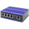 Digitus Switch PoE di rete Gigabit a 4 porte, industriale, non gestito, 1 colleg