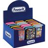 Favorit Astuccio 3 zip Favorit Fantasy - 12 pastelli + 18 pennarelli - colori assortiti - 400195575