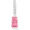 THOMAS SABO X HARIBO Mono Creola Con Ciondolo Orsetto D'Oro Argento Sterling