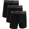 Under Armour Boxer M Perf Cotton 6in 3Pack Black L