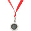 HOOWIFFY Orologio da Tasca Digitale per Infermiere con Moschettone Rosso Leggero e Resistente Clip Portachiavi Sicuro per Medici e Paramedici