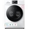 COMFEE' Lavasciuga 10/7 kg Classe A/D 1400 Giri Motore Inverter | Vapore Igienico, Wool, Rapido da 15' e Pannello Touch per Famiglie con Spazi Ridotti CFP03ED100W-IT