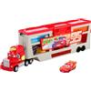Mattel Disney e Pixar Cars, Mack Officina Cambia Colore con cabina di guida rimovibile, playset con truck e macchinina trasformabili, Saetta McQueen e accessori cambia colore, HPD82